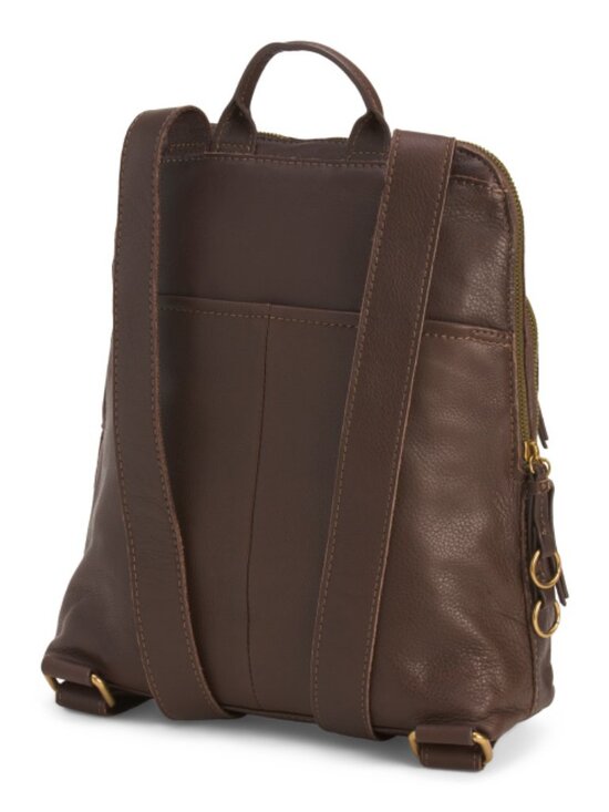 AMERICAN LEATHER CO. Leather Cleveland Backpack